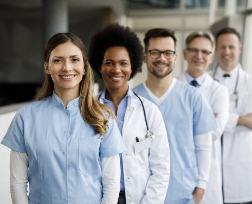 Medical professional in international research program